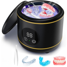 Padonco 45kHz Ultrasonic Retainer & Denture Cleaner with UV Light