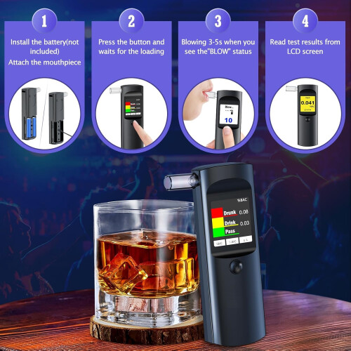 Alcohol Breathalyzer Tester 1