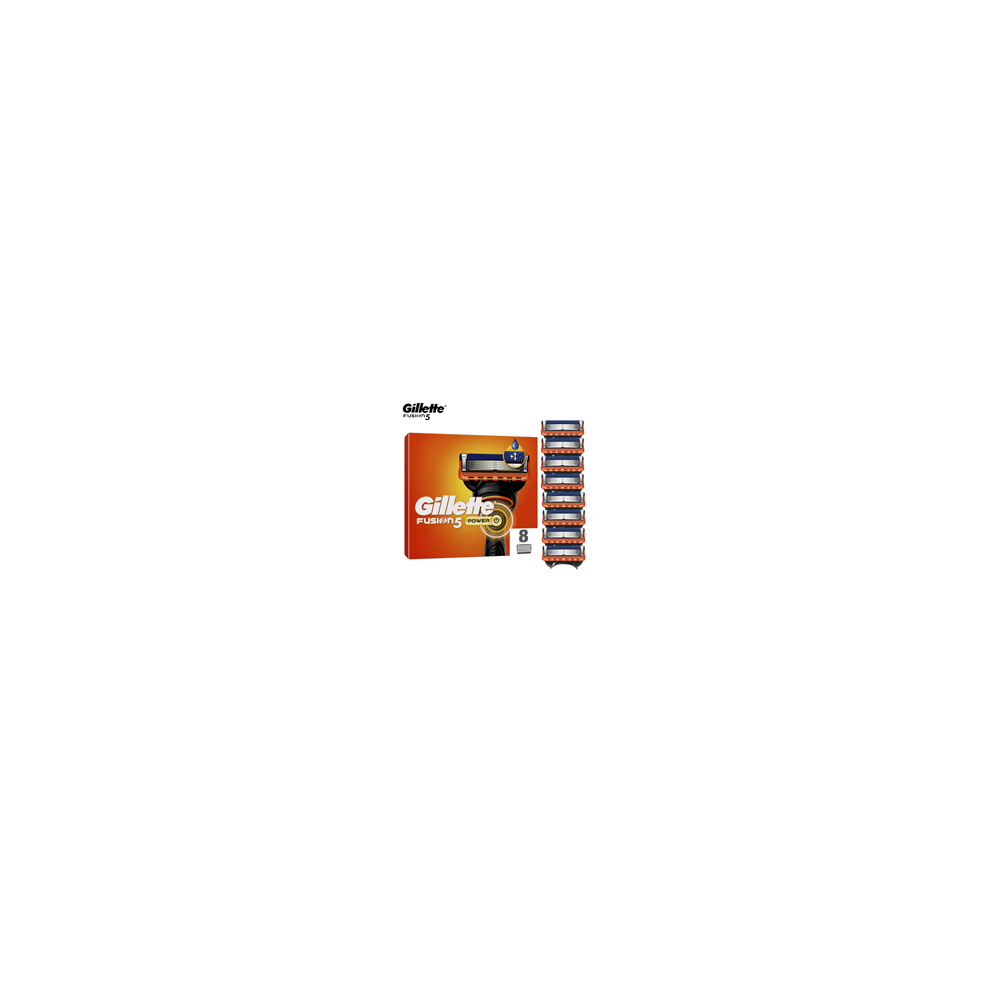Gillette Fusion5 XL Power Razor Blades Pack of 8 - Multicolour