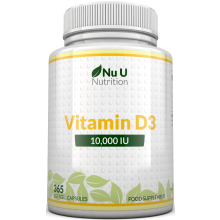 Vitamin D3 10000iu High Strength 365 Soft Gel capsules Vitamin D