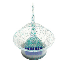 (As show, One size) 2 Pack Hair Dye Kit Hair Coloring Brush & Bowl Set Mixing Bowl Tint Bowl Brush Mixer Hair Tint Dyein
