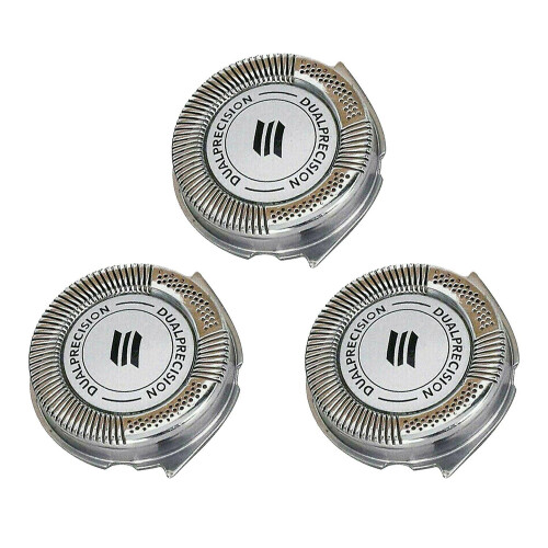 (As show, One size) 3PCS Replacement Shavers-Blade Replacement for Philips No-relco R-azor HQ8 Dual-Precisions