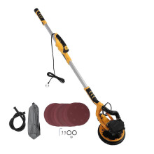 (As show, One size) Electric Drywall Sander 5 Gear Speed Adjustable 900W Pure Copper Motor Powerful Wall Sander Kit US Plug 110V