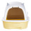 Living And Home (Yellow + White) Detachable Cat Litter Box 4