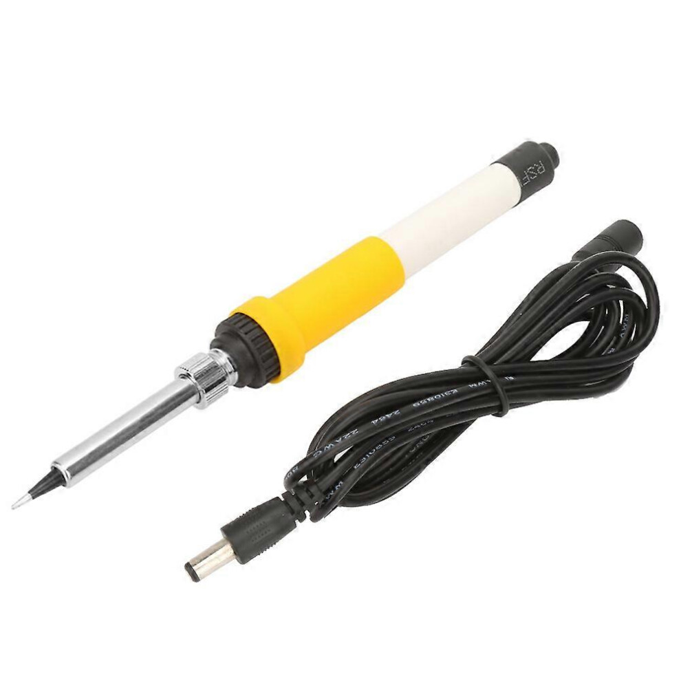 (As Show, One Size) Dc 12V Power Connector Electric Soldering Iron Diy Smd Pcb Repair Tool 60W 6909775964460
