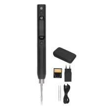 (As show, One size) Electric Soldering Iron Kit PD QC DC Power Supply Digital Display Soldering Tool Portable Solder Iron Station AC110