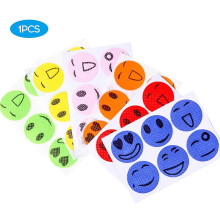 (As show, One size) 1Pc Mosquito Repellent Sticker Natural Safe Mosquito Insect Smiling Face Patches for Baby Kids Adult