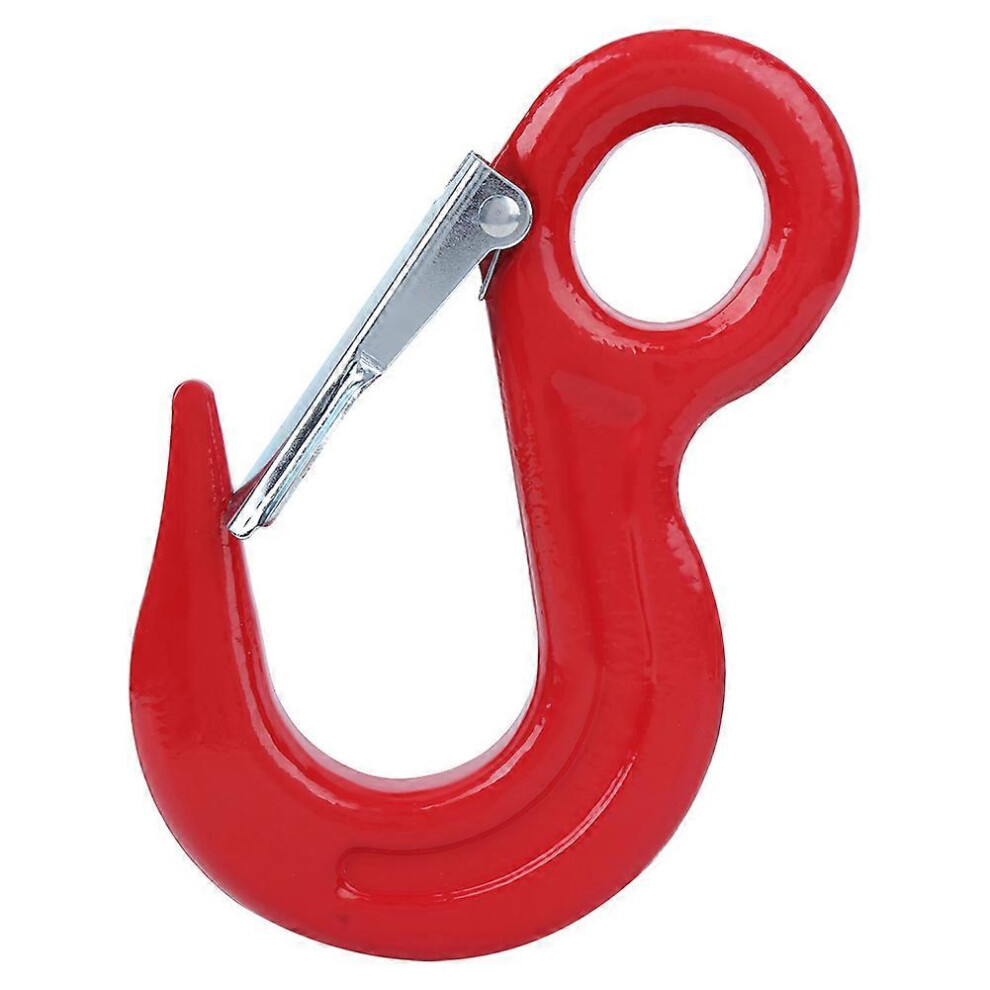 (As Show, One Size) Crane Hook Container Alloy Steel Gravity Rigging Lifting Industry Ship Building Round Hook 5T 6909775969045
