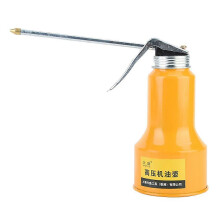 (As show, One size) 1 Pcs High pressure Machine Oiler Aluminum Alloy Pump Metal Oil Can Gun(400g)