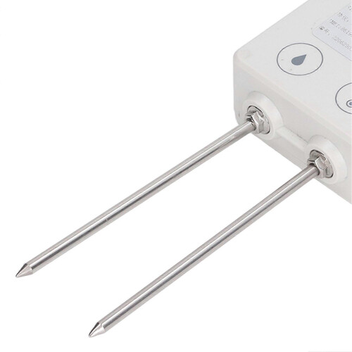 (As show, One size) Wireless Temperature Humidity Detector Soil Moisture Sensor Transmitter with 10cm Probe 1