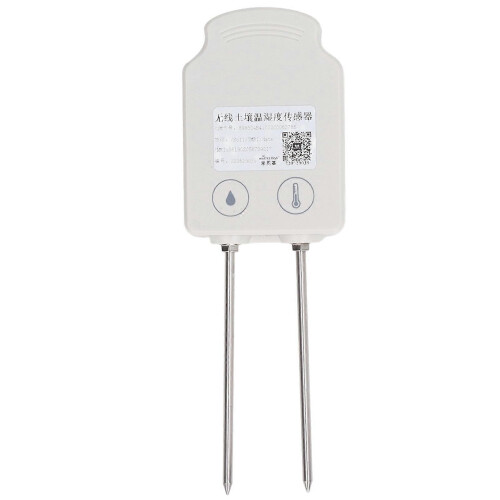 (As show, One size) Wireless Temperature Humidity Detector Soil Moisture Sensor Transmitter with 10cm Probe