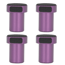 (As show, One size) 4 Pcs 20mm Bench Dog Aluminum Alloy Workbench Peg Brake Stop Woodworking Table Limit Block