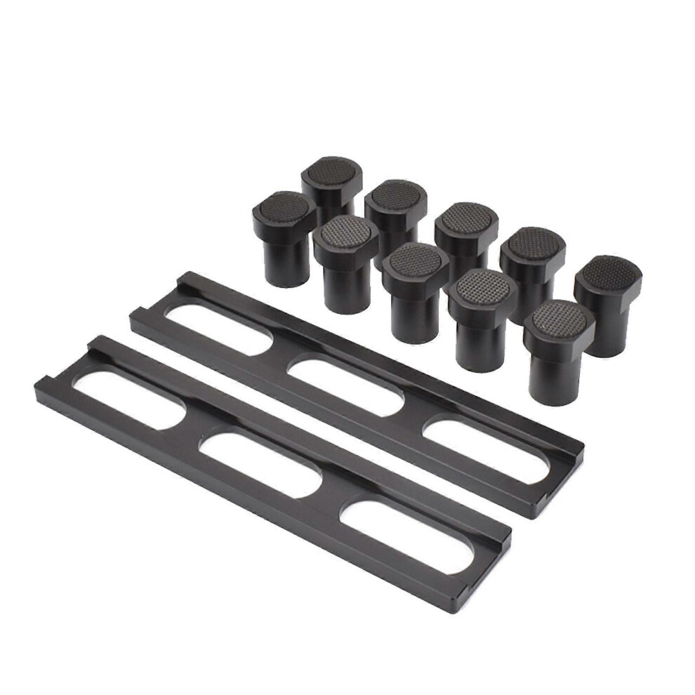 (As Show, One Size) 10Pcs Set Woodworking Planing Stop 20Mm Bench Planing Stop Baffle Table Workbench Auxiliary Tool 6909775973233