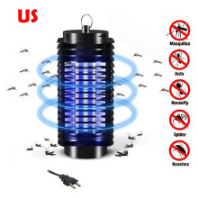 (As show, One size) Sun Powered LED Light Bug Zapper for Indoor Outdoor Home Garden Porch Backyard