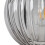 Litecraft Clara Smoke Glass Lampshade - Pewter 7