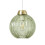 Litecraft Clara Green Glass Lampshade - Brass 6