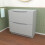 NES Home Nes Home Matte Grey 800mm 2 Drawer Work Top Freestanding Vanity Unit 1