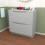 NES Home Nes Home Matte Grey 800mm 2 Drawer Work Top Freestanding Vanity Unit 4
