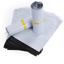 (L 14*19in(100 bag)) 100PCS Strong Mailing Postal Bags Posting Parecels Bag For Postages Self Seal