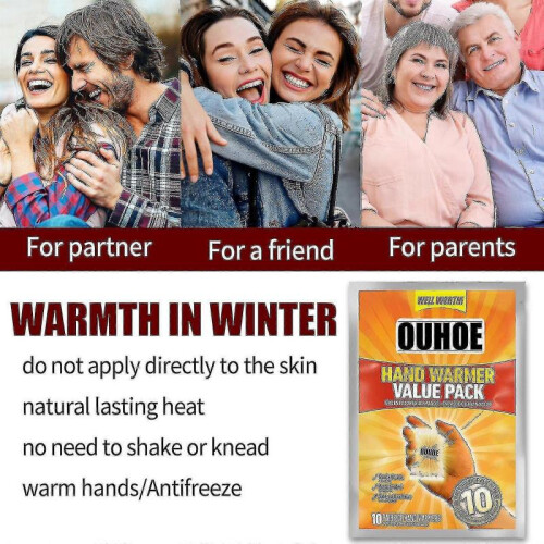 Ouhoe Disposable Hand Warmer Disposable Heating Pad 3686152648191 2