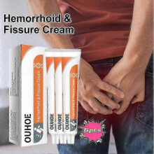 1PCS OUHOE Hemorrhoid Cream is a mixture of internal and external swollen hemorrhoid balls that can be used externally to