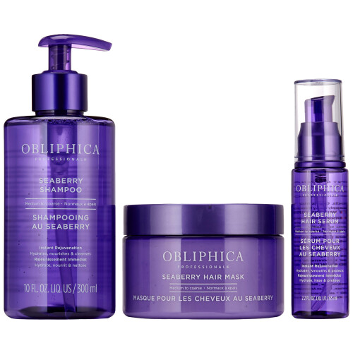 Coleção Seaberry Obliphica Expect Perfection - Poder do Cabelo Liso e Saudável 1