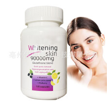 90000 Mg De Collagène Capsules De Gluta Peptidique Peau De Blanchiment De La Peau