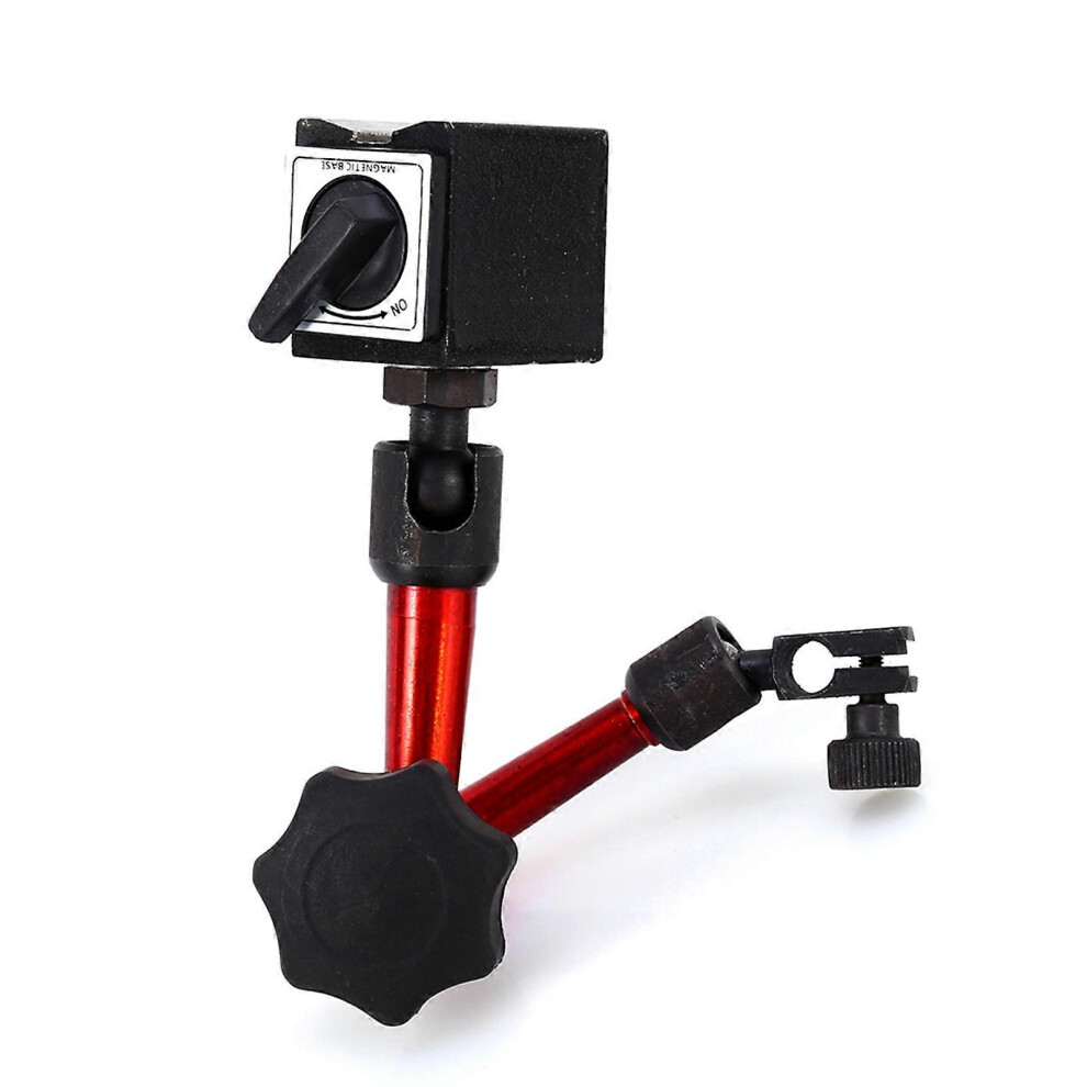 (As Show, One Size) Professional Mini Magnetic Base Holder For Digital Level Dial Testing Indicator Tool With Stand 6909775972458