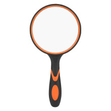 (As show, One size) 65mm Reading Assist Tool Magnification 8X Handle Magnifier For Newspaper Book Reader