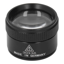 (As show, One size) Jewelry Magnifier 30X 30x36mm Optical Lens Magnifying Eye Loupe for Inspection DIY
