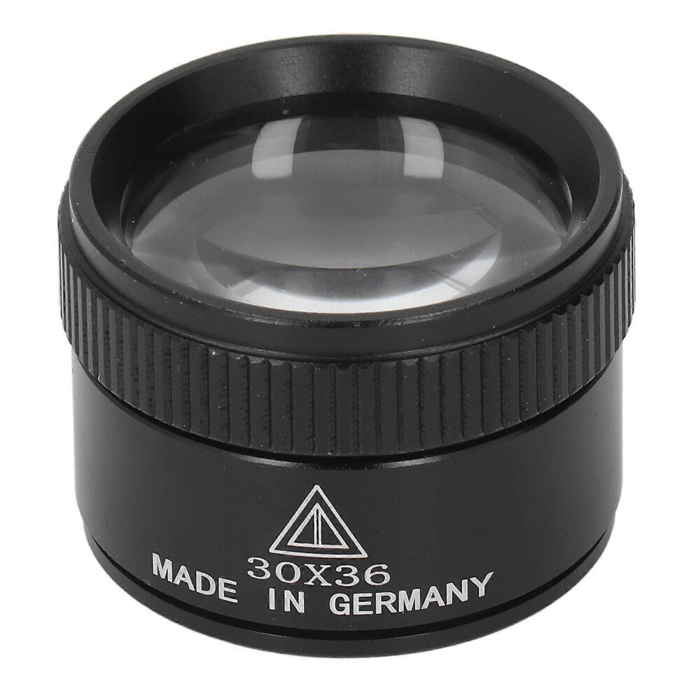 (As show, One size) Jewelry Magnifier 30X 30x36mm Optical Lens Magnifying Eye Loupe for Inspection DIY