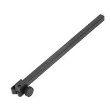 (As show, One size) 9x9x200mm Industrial Tools Height Gauge Adaptor with Clamp Square Dial Gauge Extension Connecting Rod Clamp