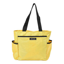 (As show, One size) Garden Tool Carrying Bag Portable Oxford Cloth Multifunctional Tool Storage Bag for Home Yellow