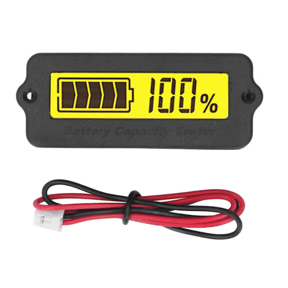 (As show, One size) Battery Capacity Voltage Monitor Portable Digital Battery Level Indicator for RV Electric Vehicle 24V-image-OPC-PHDNXP8-NEW