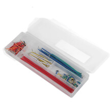 (As show, One size) 140 Pcs Breadboard Jumper Wire Kit 14 Lengths Assorted Jumper Wires with Storage Box