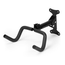 (As show, One size) Bicycle Wall Hanger Mountain Bike Wall Double Hook Hangings Rack Folding Telescopic Bicycle Display