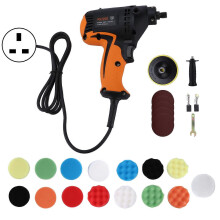 (As show, One size) Buffer Polisher Fine Workmanship Washable Easily Use 980W Portable Electric Car Polisher for Car Wood Metal