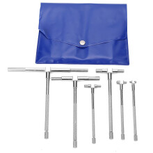 (As show, One size) 6Pcs Adjustable Inner Diameter Gauge TShaped Set for Quick Inside Measurements of Holes
