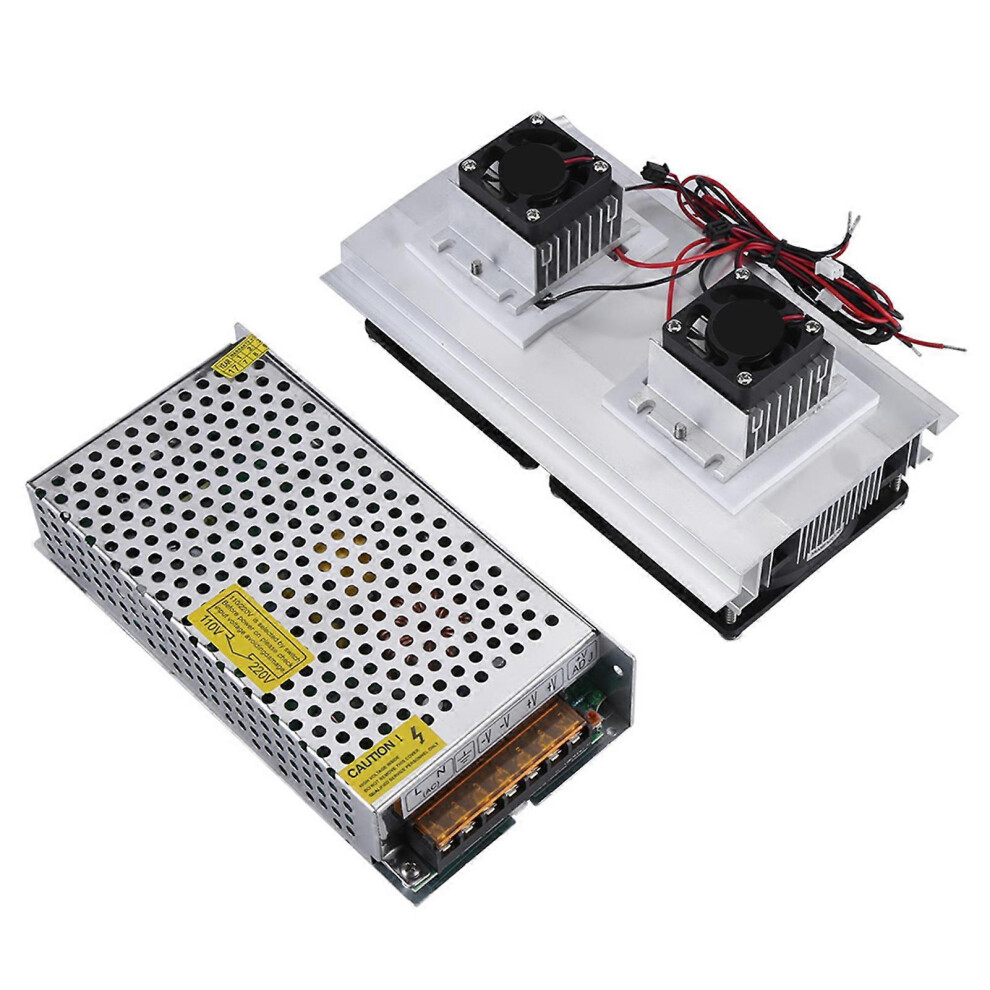(As Show, One Size) Dual Core Semiconductor Thermoelectric Peltier Refrigeration Cooling System Cooler 6909775963821