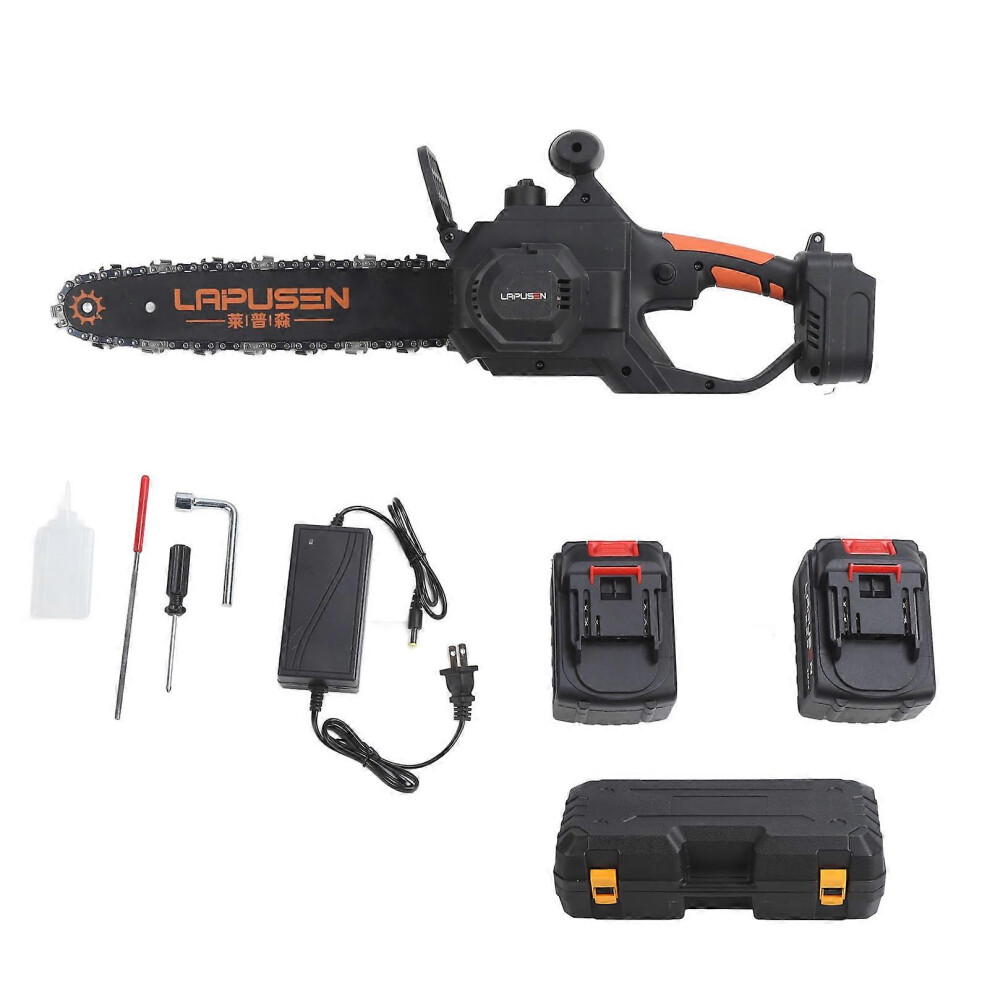 (As show, One size) Cordless Battery Chainsaw Integrated 12 Inch Rechargeable Lithium Battery Operated Chainsaw  240V-image-OPC-PHDNYHF-NEW