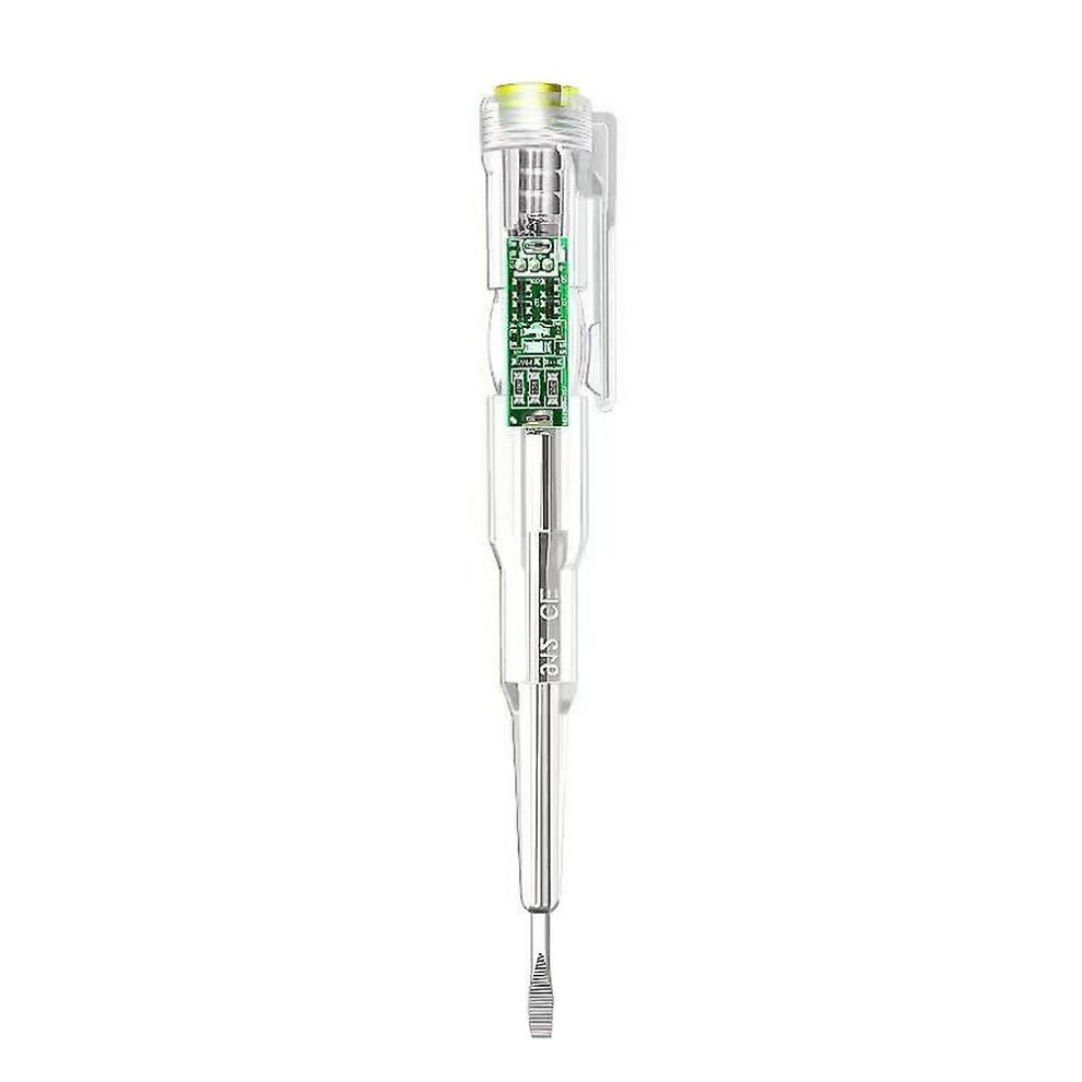 (As Show, One Size) Intelligent Waterproof Voltage Tester Pen Power Voltage Detector Electricity Detector Test Pencil Wi 6909775571286