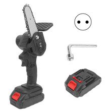 (As show, One size) Mini Chainsaw Woodworking Electric Chain Saw Rechargeable Industrial Supplies TB189
