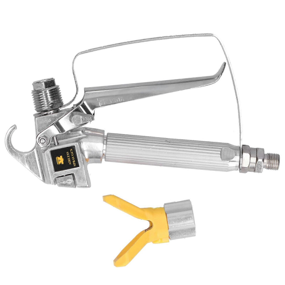 (As Show, One Size) Spray Gun High Pressure Airless Car Wall Paint Spraying Machine With Nozzle Holder 6909775970294