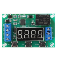 (As show, One size) YX-SJ13 Time Relay Module 20A Timer Delay Cycle Control Board 31 Working Modes(24V )