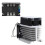(As show, One size) Soft Start Controller Motor Start Module 3 Phase Motor Accessories Brass Bottom for Fans(Module Radiator ) 4