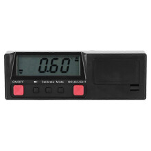 (As show, One size) Level Inclinometer Magnetic Electronic Digital Display Angle Gauge Accurate Protractor
