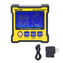 (As show, One size) High Accuracy Digital Level Protractor Inclinometer Level Angle Meter Angle Finder 100240V