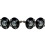 Cubo e eixos de ponta Quad e trailer ATV 4 pinos 4 polegadas PCD 35x35mm 1500kgs (conjunto de 4) 1