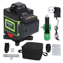 (As show, One size) Line Level Accurate Self Level Manual Laser Line Level Tool for Long Distance Use 100240V US Plug