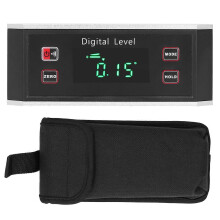 (As show, One size) Digital Level Protractor Inclinometer Angle Meter Cube Gauge Strip Type Inclination Box